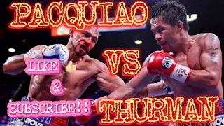 PACQUIAO VS THURMAN!!