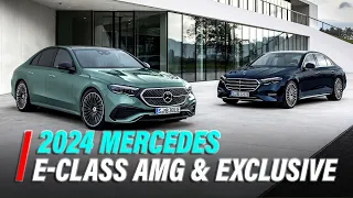 New 2024 Mercedes Benz E Class AMG And Exclusive Lines