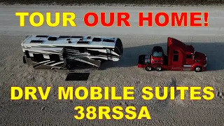 DRV Mobile Suites 38RSSA - Full Time RV Tour! 🔸 Welcome To Our HOME!