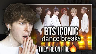 THEY'RE ON FIRE! (BTS Iconic Dance Breaks Over The Years | Reaction/Review)