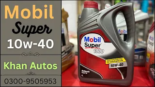 Mobil Super 10w-40 4ltr | Khan Autos Rawalpindi | 0300-9505953
