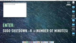MAC timer shutdown