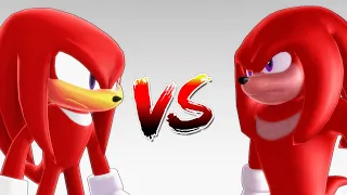 Modern Knuckles V.S. Movie Knuckles - Teaser Trailer | Game Sonic Heroes VS Movie Sonic Heroes