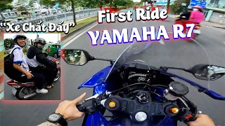 Lái Thử Yamaha R7 Tại Việt Nam-Giấc Mơ R7 Cùng Pô Akrapovic !