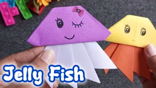 Origami jellyfish | | origami easy II origami craft