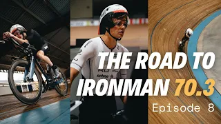 We met the Ironman 70.3 world champion in the velodrome - Ep 8