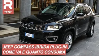 Jeep Compass PLUG-IN Hybrid | Come va e quanto consuma la 4xe