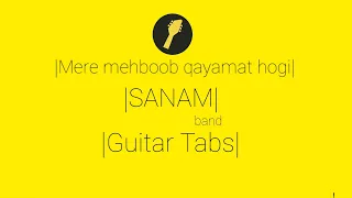 Mere Mehboob Qayamat Hogi ( guitar cover )