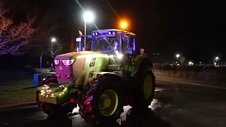 Wolgast | Spaziergang mit Bauern und ihren Traktoren | 01.02.2022