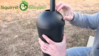 Attaching Your Squirrel Stopper Standard Baffle Dome to the Baffle