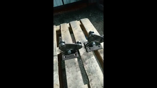 Ролики для откатных ворот своими руками. Rollers for sliding gates, with your own hands.