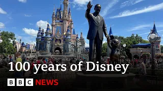 How Disney is celebrating its 100th birthday – BBC News