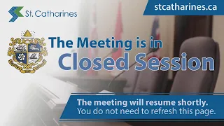 City of St. Catharines Council Meeting - Oct. 30, 2023