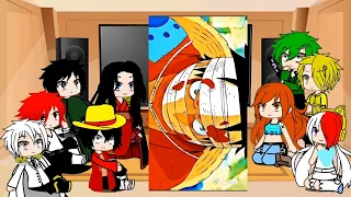 👒 One Piece Characters React || One Piece || Gacha