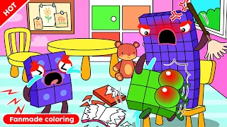 Mommy, Don't Be Angry! Numberblocks Fanmade Coloring Story