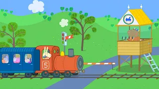 Peppa's Zugreise | Peppa Wutz | Peppa Pig Deutsch Neue Folgen | Cartoons für Kinde