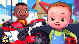 Wheels On The Bike And More Nursery Rhymes & Kids Songs | Baby Ronnie Rhymes