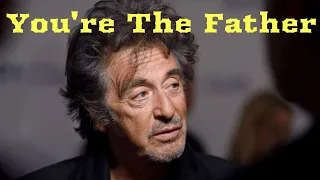 Al Pacino 83 made 29 yr old girlfriend take a paternity TEST. Messy. He is the Father. #alpacino