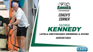 Coach's Corner - Swimming & Diving Assistant George Kennedy