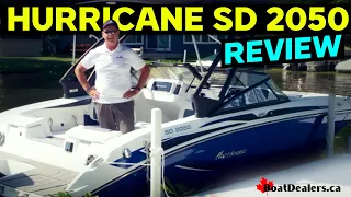 2024 Hurricane SD 2050 Deck Boat #boatreview