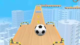 Sky Roling Ball _ 3D Game Level 35