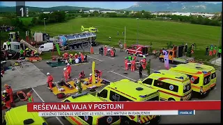 REŠEVALNA VAJA V POSTOJNI 14.  05  2022