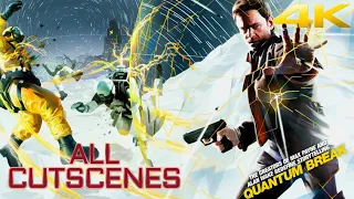 Quantum Break Full Game Cutscenes Movie 4K60FPS