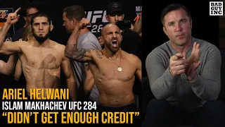 Ariel Helwani says Islam Makhachev did not get enough credit for this…