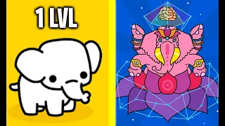 Elephant Evolution! MAX LEVEL WORLDBREAKER ELEPHANT EVOLUTION! All Secret & Strong Elephants!