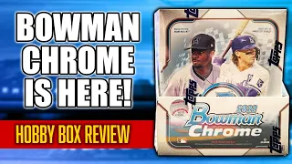 BOWMAN CHROME IS HERE! |  2022 Bowman Chrome Hobby Box Review