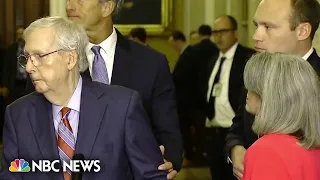 McConnell felt 'lightheaded' when he appeared to freeze mid-press conference