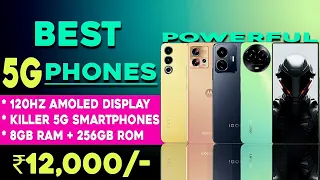Best 5G Smartphone Under 12000 in 2024 | 120hZ sAmoled Display| 8GB Ram | Best 5G phone under 12000