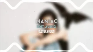 maniac「conan gray」| edit audio | glossy.audios
