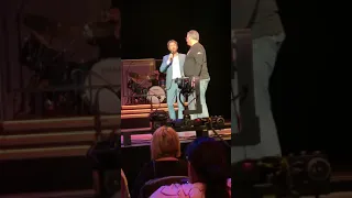 Josh Groban with Bill Newstad audience participation at Radio City 02/14/2020