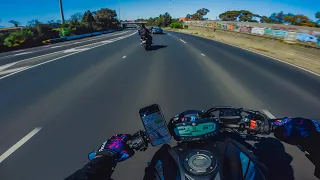 Weekend Riding in Melbourne [1] | YAMAHA MT-07 AKRAPOVIC [4K]