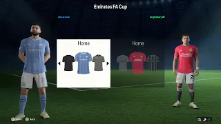 EA SPORTS FC 24 - Manchester City vs Manchester United - FA Cup Final