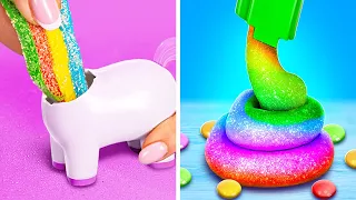 Uau! Rainbow Unicorn Candy 🌈😋 Principais Gadgets e Fidgets