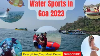 Water Sports In Goa 2023|Scuba & Water Sports In Goa|Best And Cheapest Water Sports In Goa|Goa Vlogs