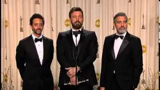 Ben Affleck on "Argo" winning best picture Oscar 2013