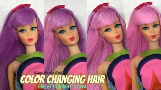 Vintage Barbie Restore Doll Restoration Repaint Reroot How to DIY