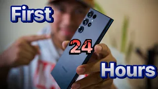 Fist 24 hours with S23 Ultra Impressions! | After 10 YEARS on Iphone