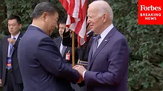 BREAKING NEWS: President Biden Meets With China's President Xi Jinping In Woodside, California