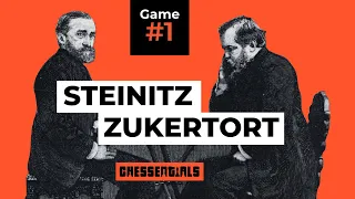 A nasty piece sacrifice! || Steinitz - Zukertort 1886, Game #1