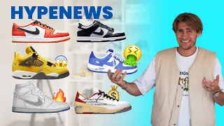 LOUIS VUITTON x OFF-WHITE x AF1???😱🔥DIOR x JORDAN 1 2.0?? + JORDAN 4 "LIGHTNING"⚡️// HYPENEWS #141