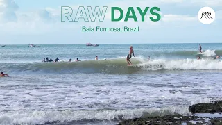 RAW DAYS | Baia Formosa, Brazil | Longboard surfing on clean small waves