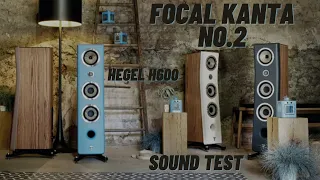 Focal Kanta No.2 Sound Test With Hegel H600 Amplifier