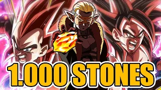 1.000 F2P STONES SUMMON - SDBH x Dokkan Battle Crossover Banner