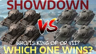 4x ANNIHILATOR vs 4x SMASHER (SHOWDOWN) - Who is King of OP at VII? | WOT BLITZ