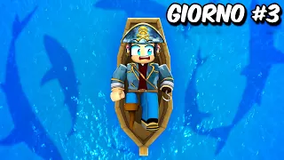 SOPRAVVIVO 100 ORE BLOCCATO NELL'OCEANO! - ROBLOX