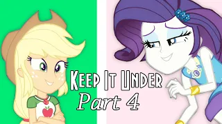 MEP Keep It Under | RariJack - Applejack and Rarity / РариДжек - Эпплджек и Рарити - Part 4